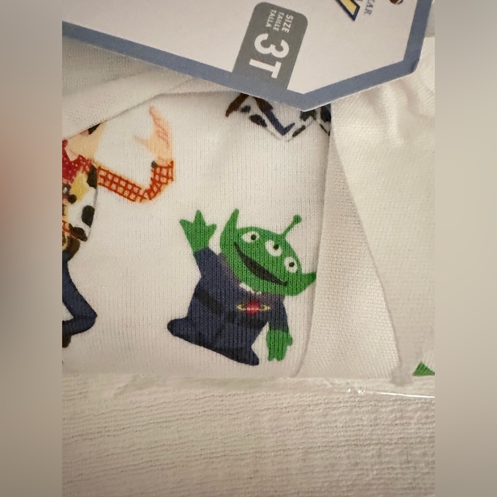 Pottery Barn Kids Toy Organic Cotton Pajamas- 3T - Picture 5 of 9